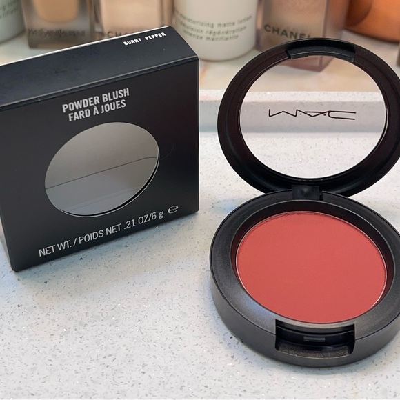 MAC ~ ‘BURNT PEPPER’ Powder Blush ~ Full Size ~> 0.21 oz./6 g  ~ NIB - Picture 1 of 16